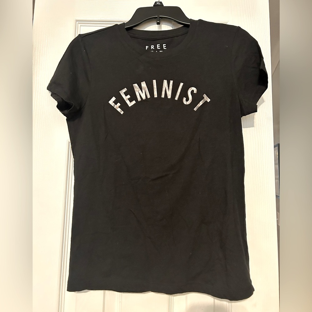 Black graphic tee